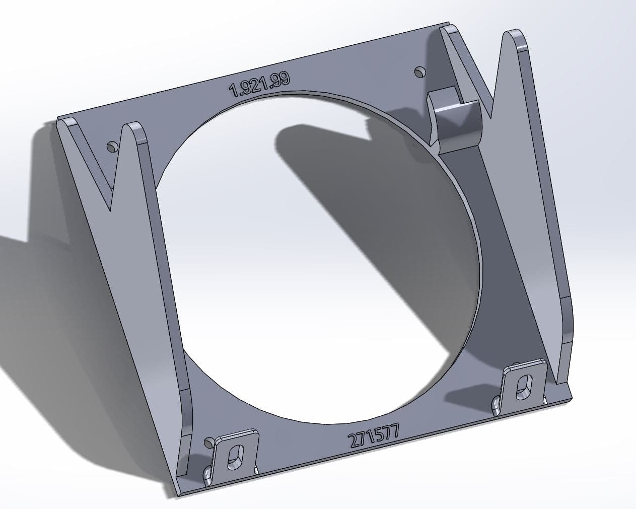 Dashboard Speaker Bracket