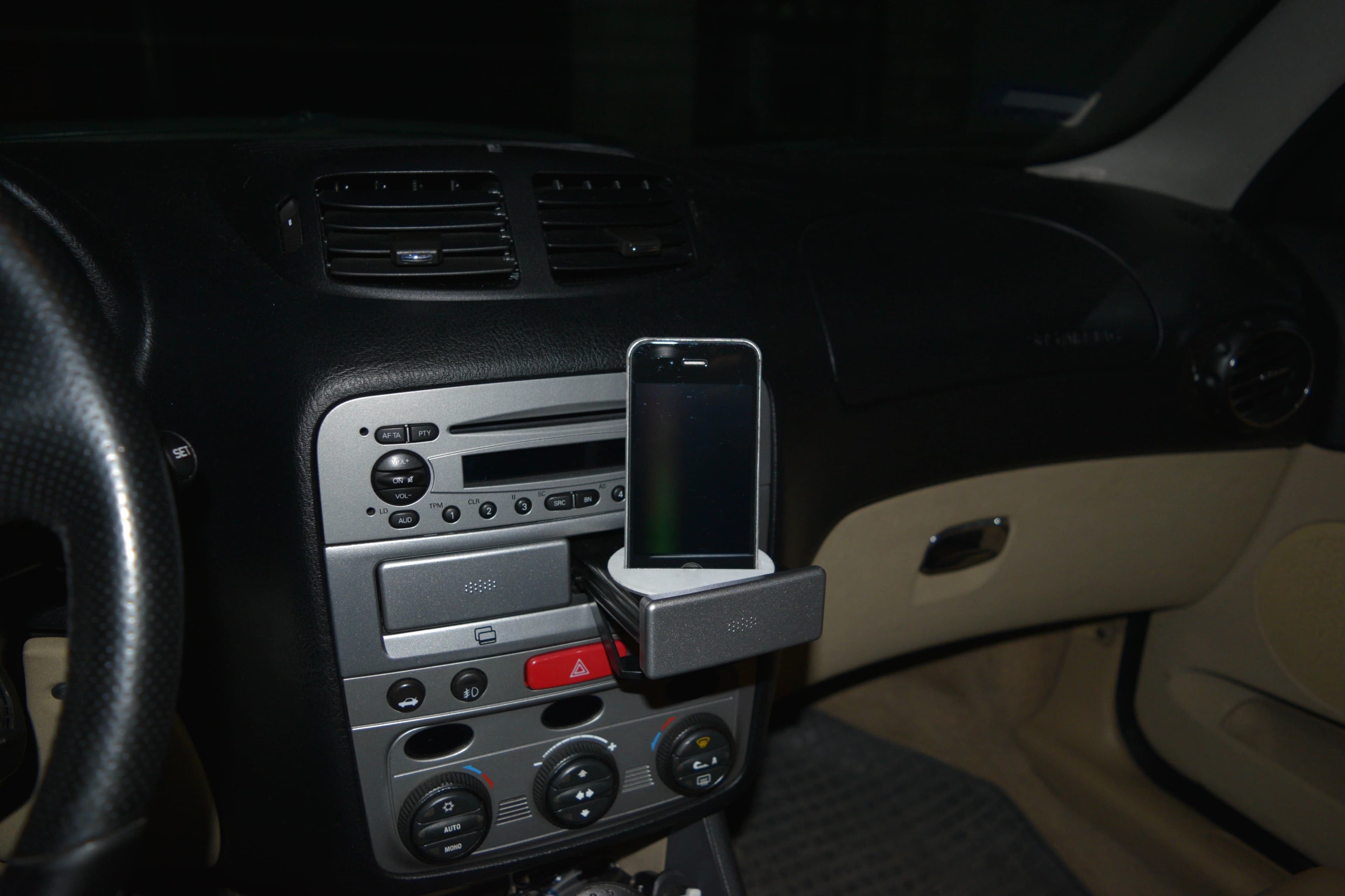 Cup-Holder Phone Cradle
