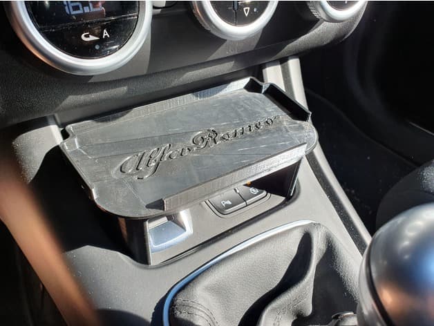 Center-Console Storage Shelf