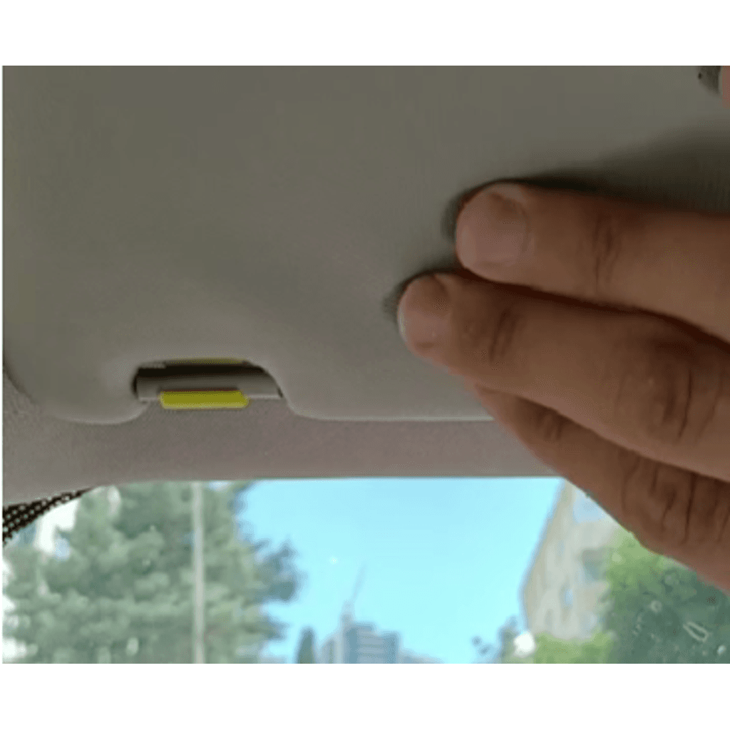 Sun-Visor Retaining Clip