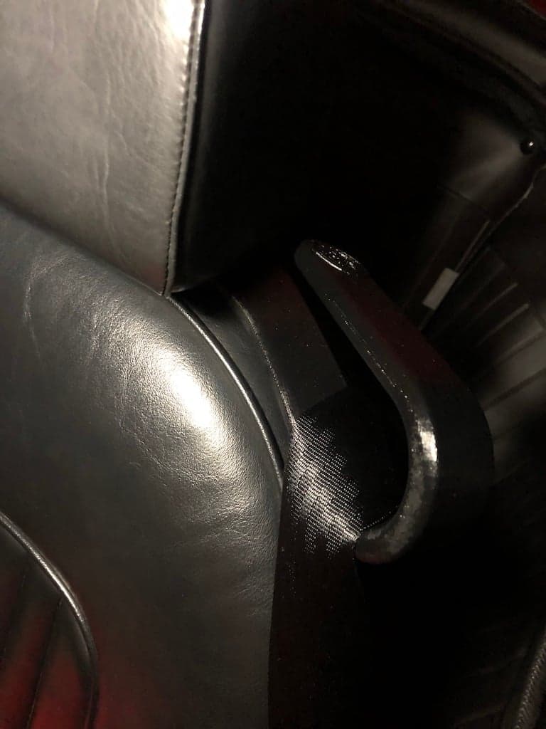 Headrest Seat-Belt Guides