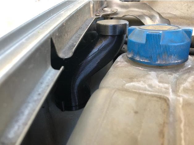 Windscreen-Washer Reservoir Spout and Cap
